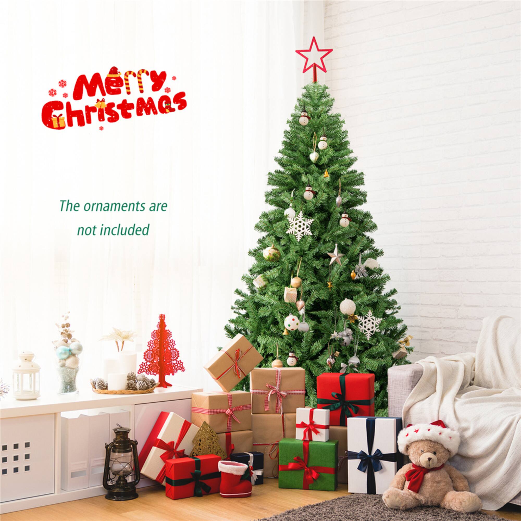 7.5ft. Unlit Pine Artificial Christmas Tree